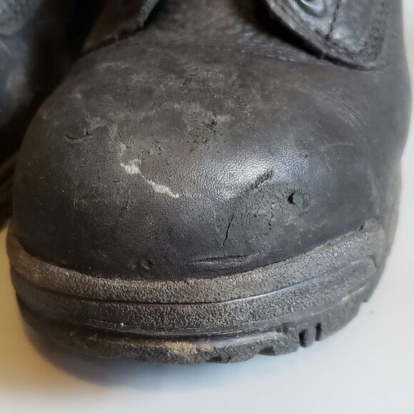 Timberland PRO Women's Black Leather Titan Alloy Toe Work Boot Size 9 M - Picture 12 of 13
